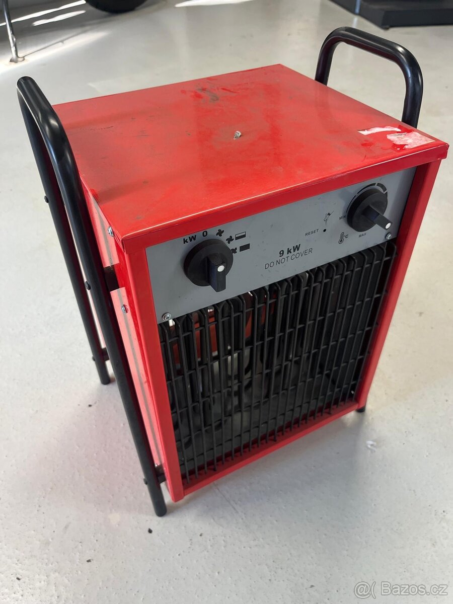 Elektrické topidlo 9 kW