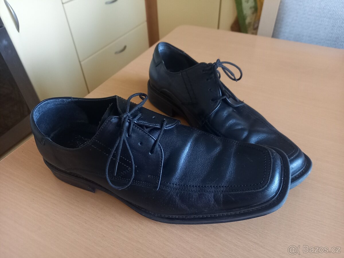 SPOLEČENSKÉ BOTY KOŽENÉ vel. 42