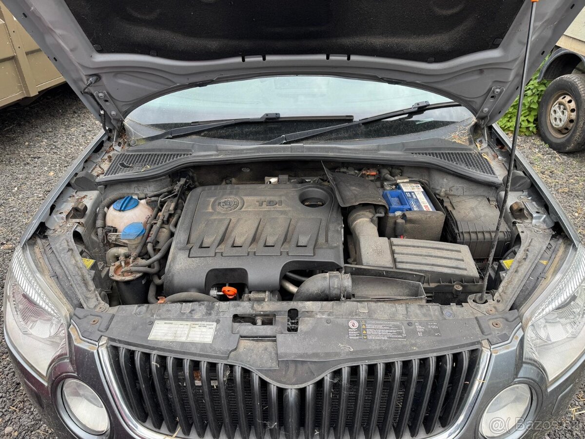 Kompletní motor 2,0 TDI CFHA Škoda Yeti 81kW 2011