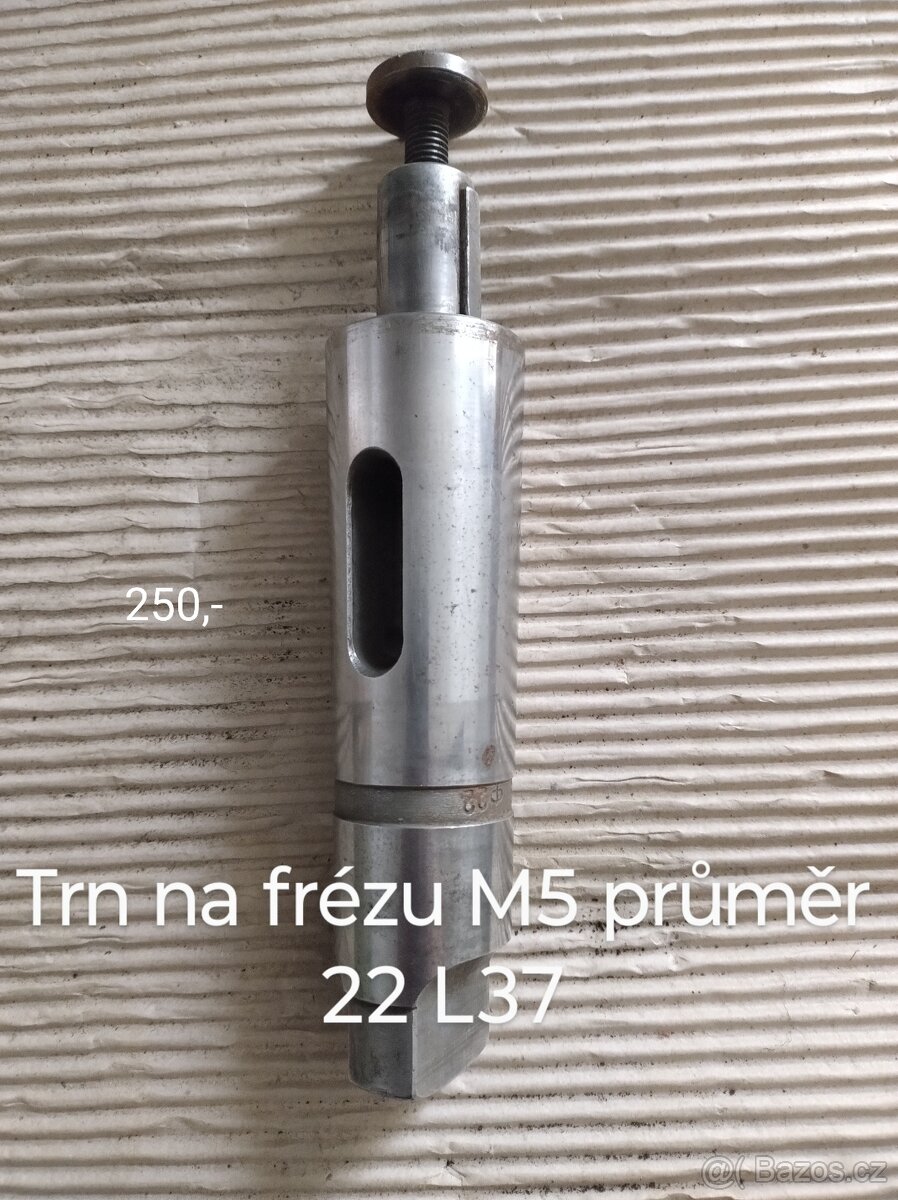 Trn na frézu M5 průměr 22 L37