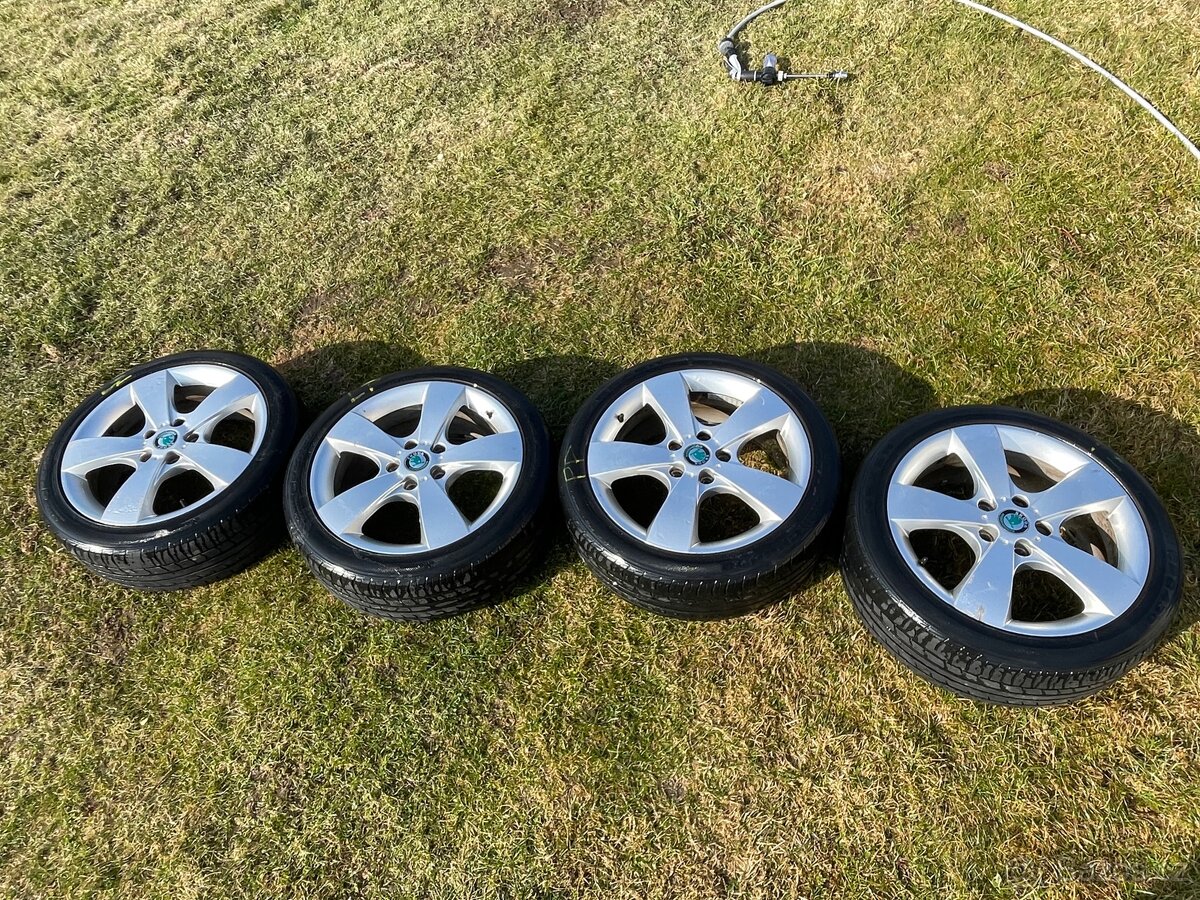 Alu kola 5x112 R17 originál Škoda