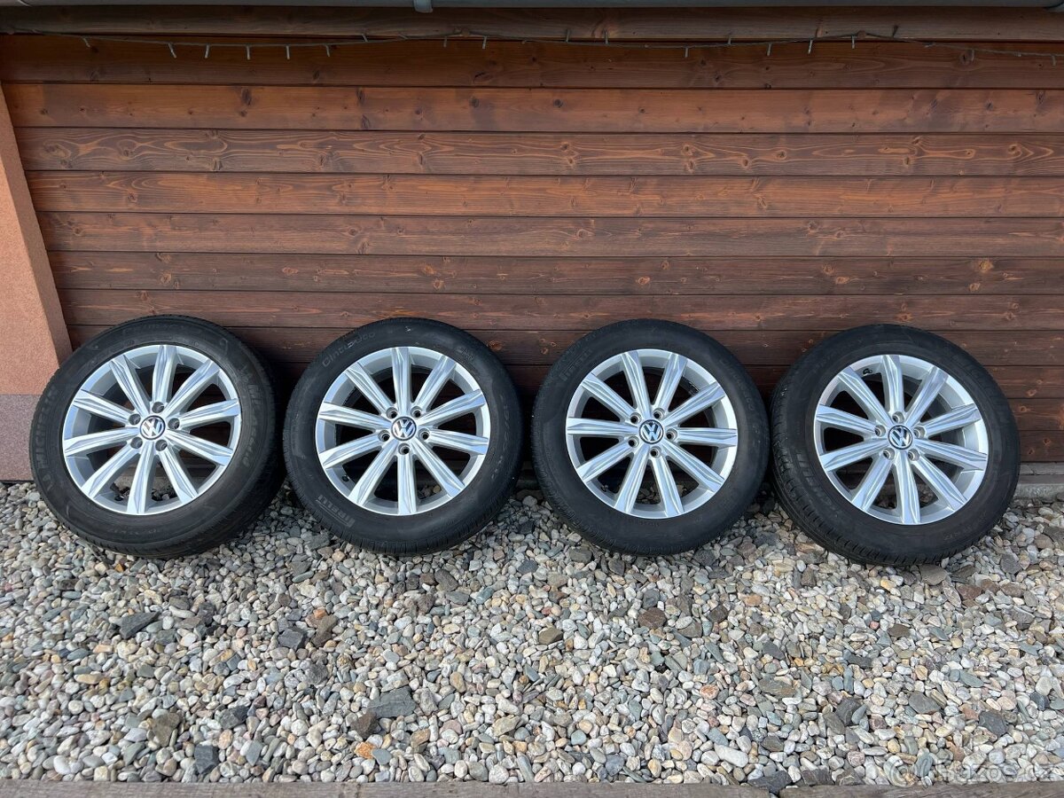 letní alu kola vw Stockholm R17 215/55/17