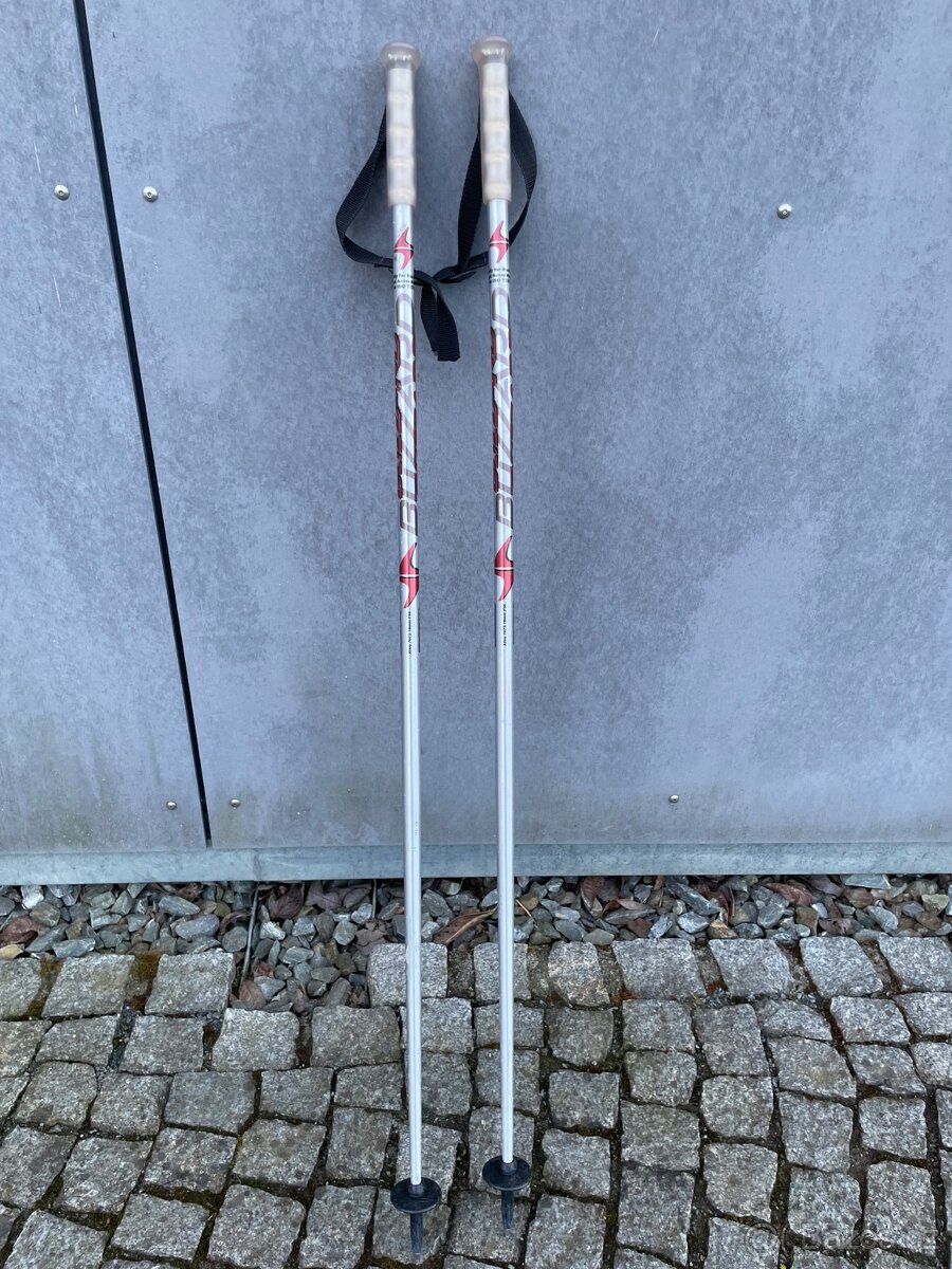 Sjezdové juniorské hůlky Blizzard dl. 110cm