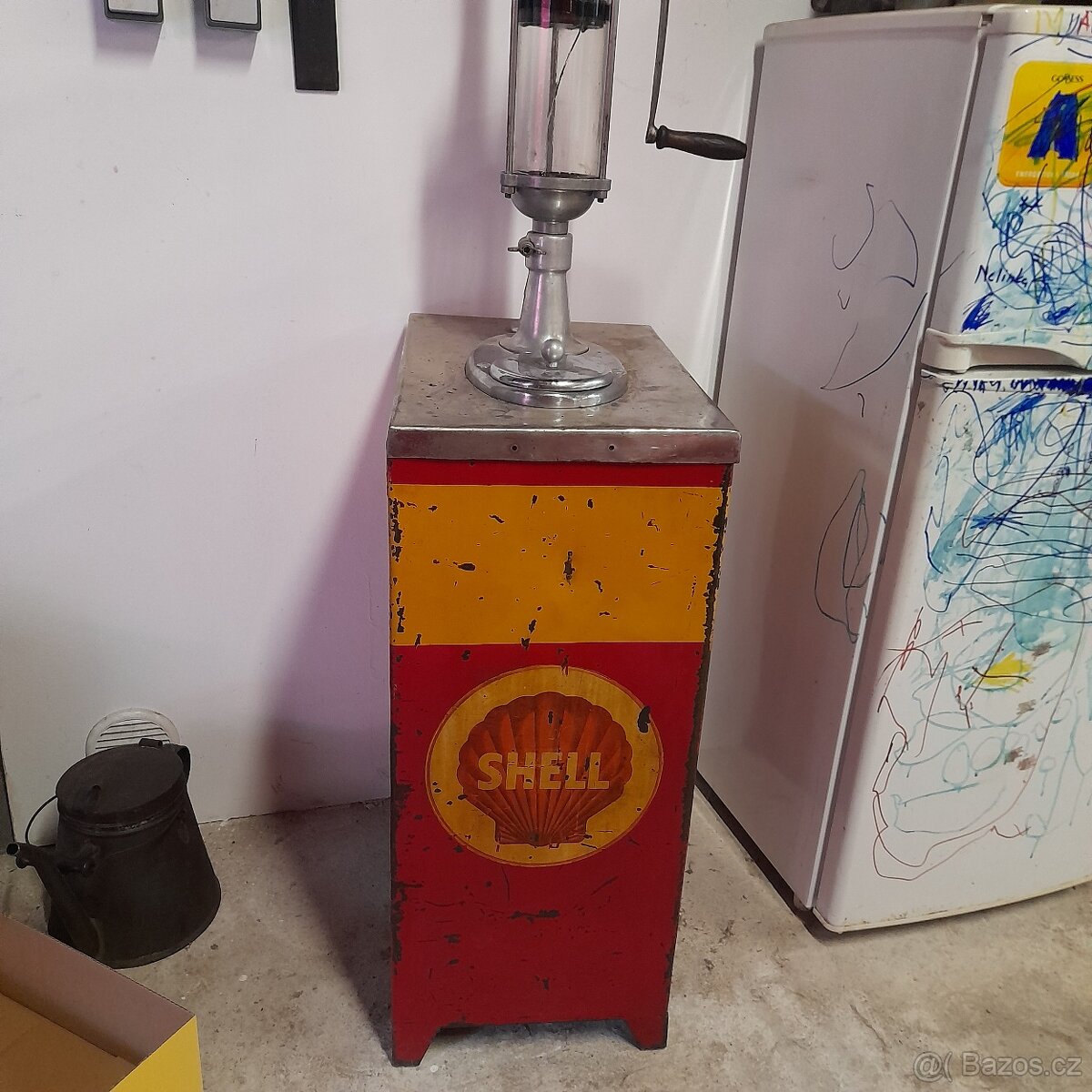Olejová pumpa shell , Nové Město nad Metují