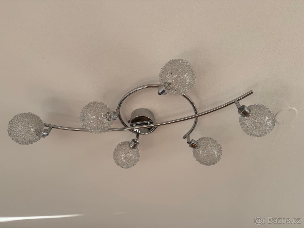 Lustr a stojací lampa, set