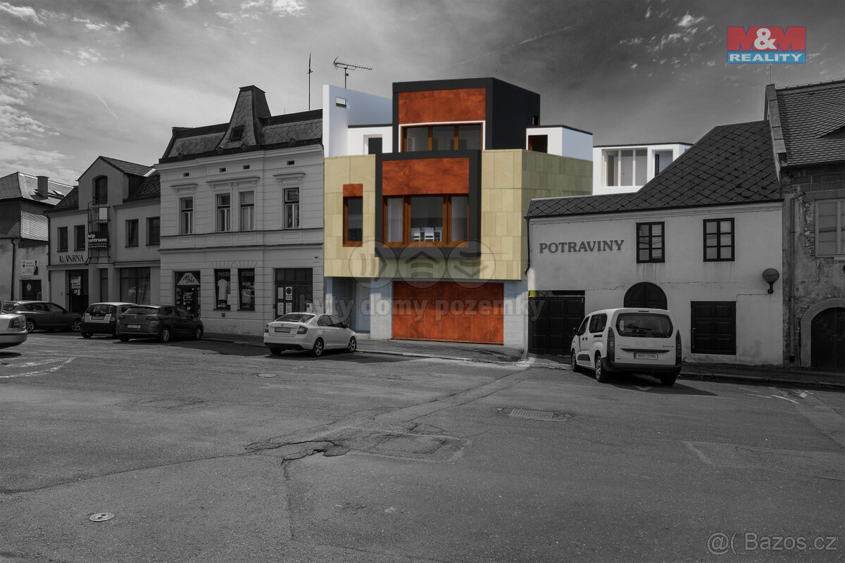 Prodej projektu bytového domu, 820 m², Mladá Boleslav