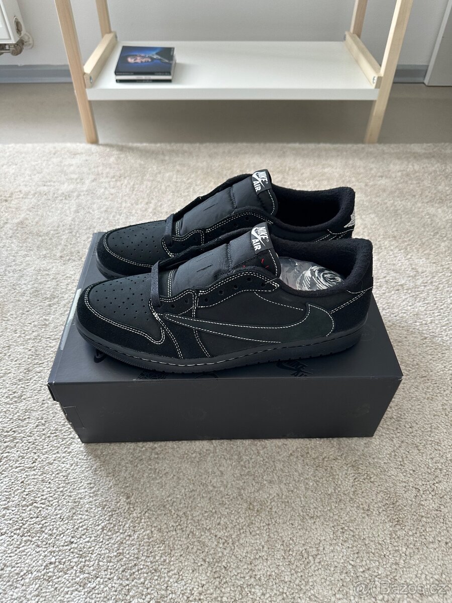 Jordan 1 Retro Low OG SP Travis Scott Black Phantom