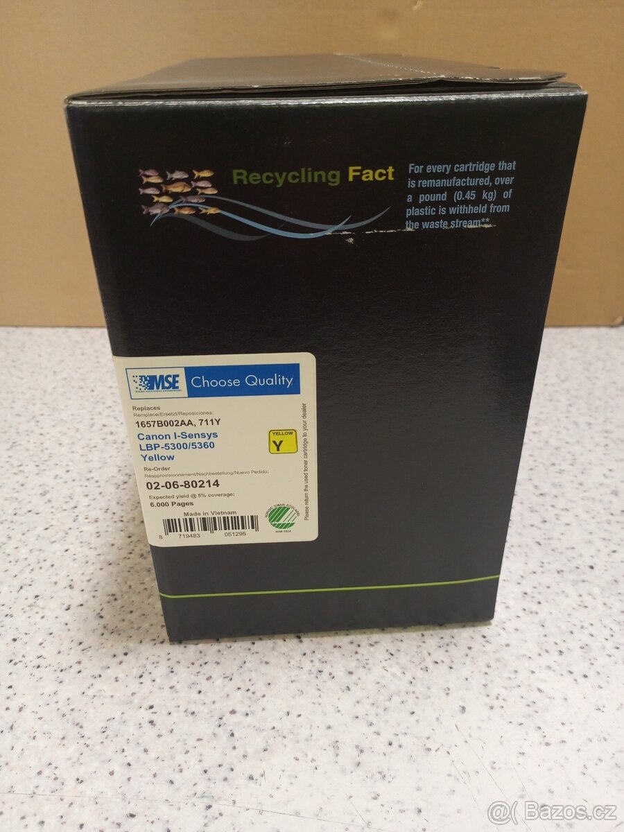 Toner MSE 711-Y do tiskárny Canon LBP-5300, 5360, MF 8450...