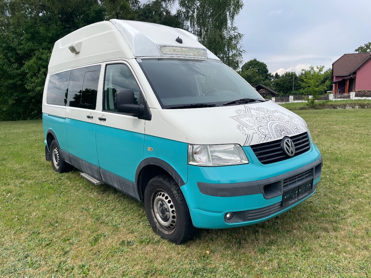 Vw transportér 2,5 TDi 96 kw 4x4 long klima