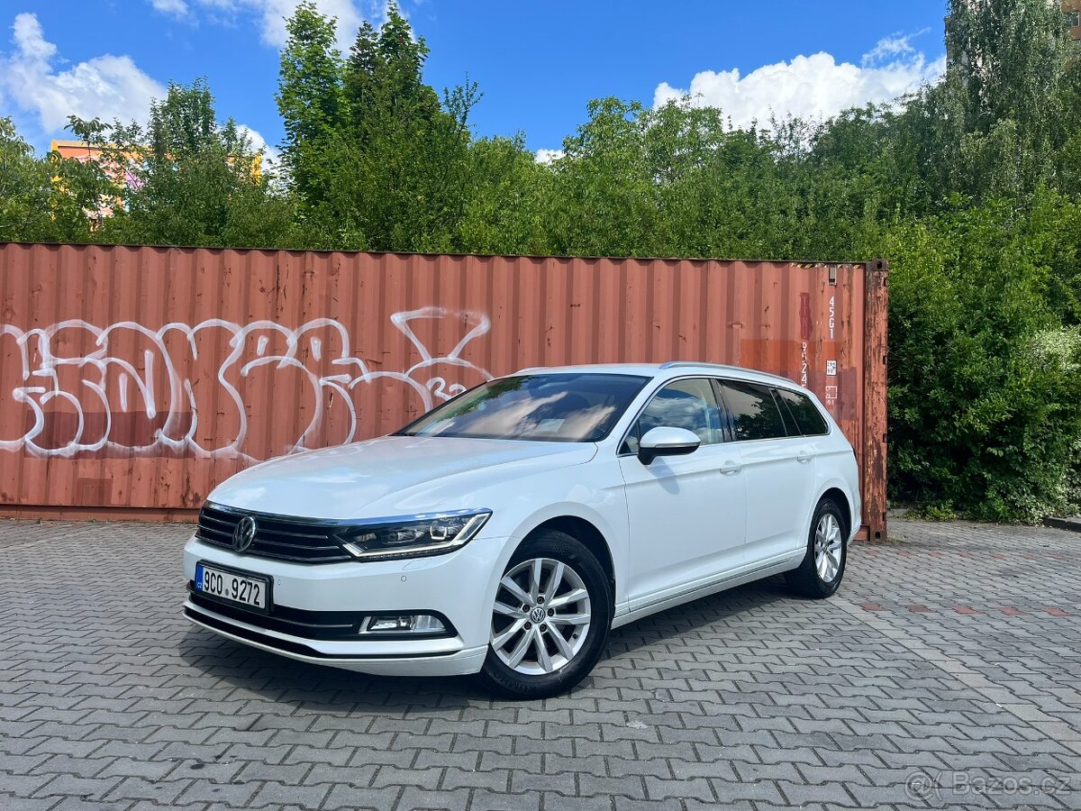 VW Passat B8 2,0TDi 110kW, 2016, LED, tažné,masáže
