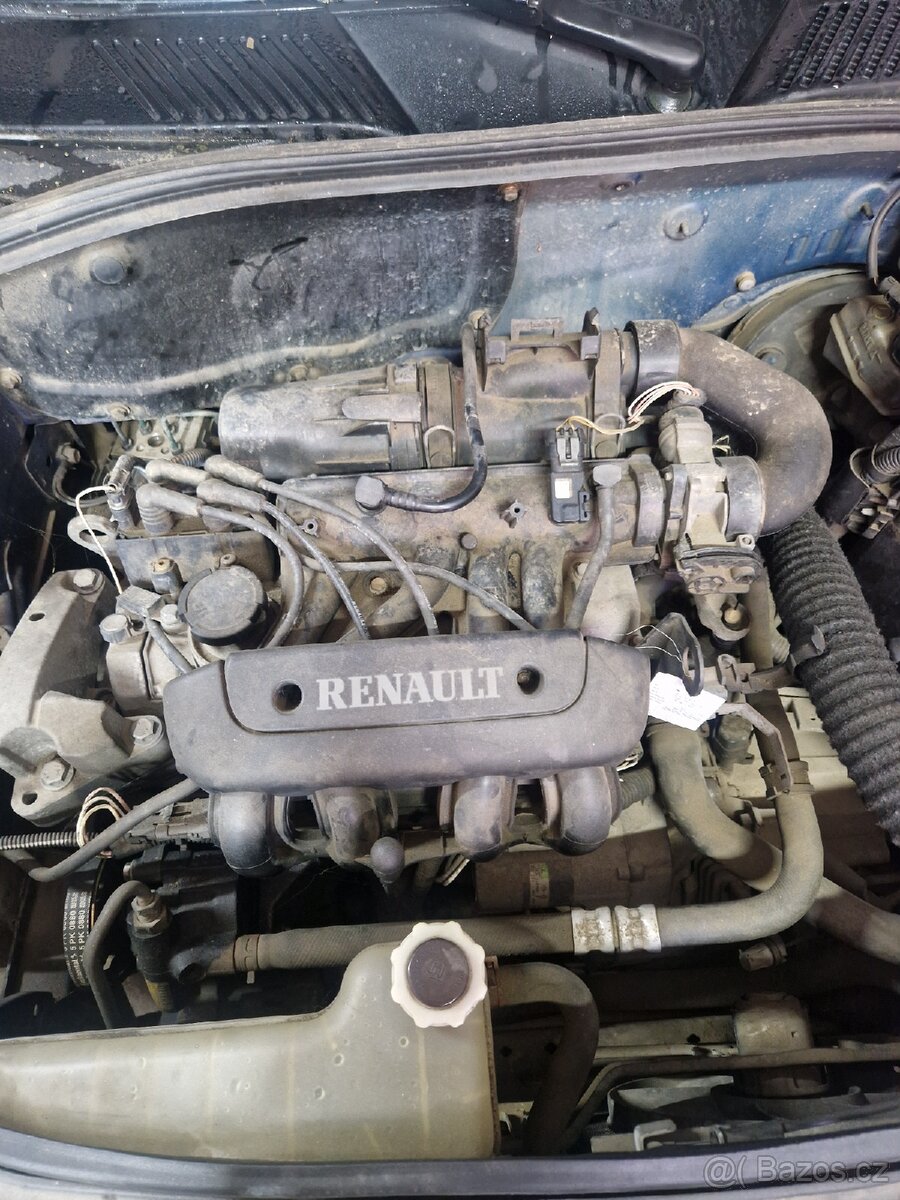 Renault 1,2 43.kw MOTOR KÓD D7FD7