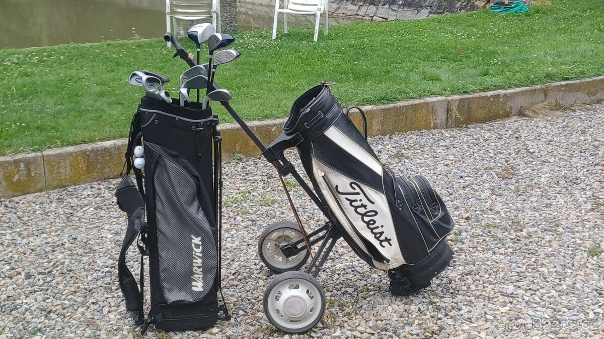 Komplet golfove vybavení