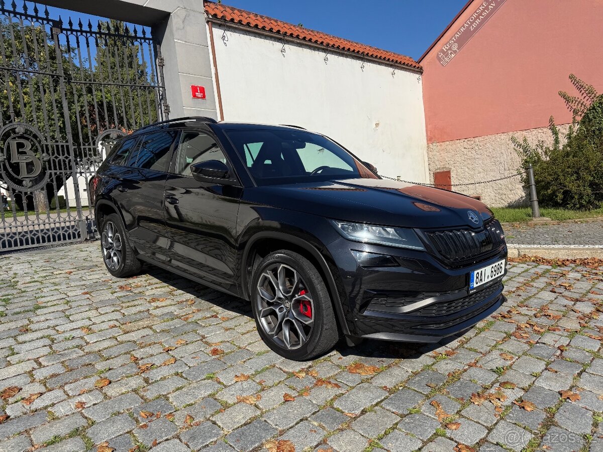 ŠKODA KODIAQ RS 176 Kw DSG 4x4 ČR, DPH CZ koupeno