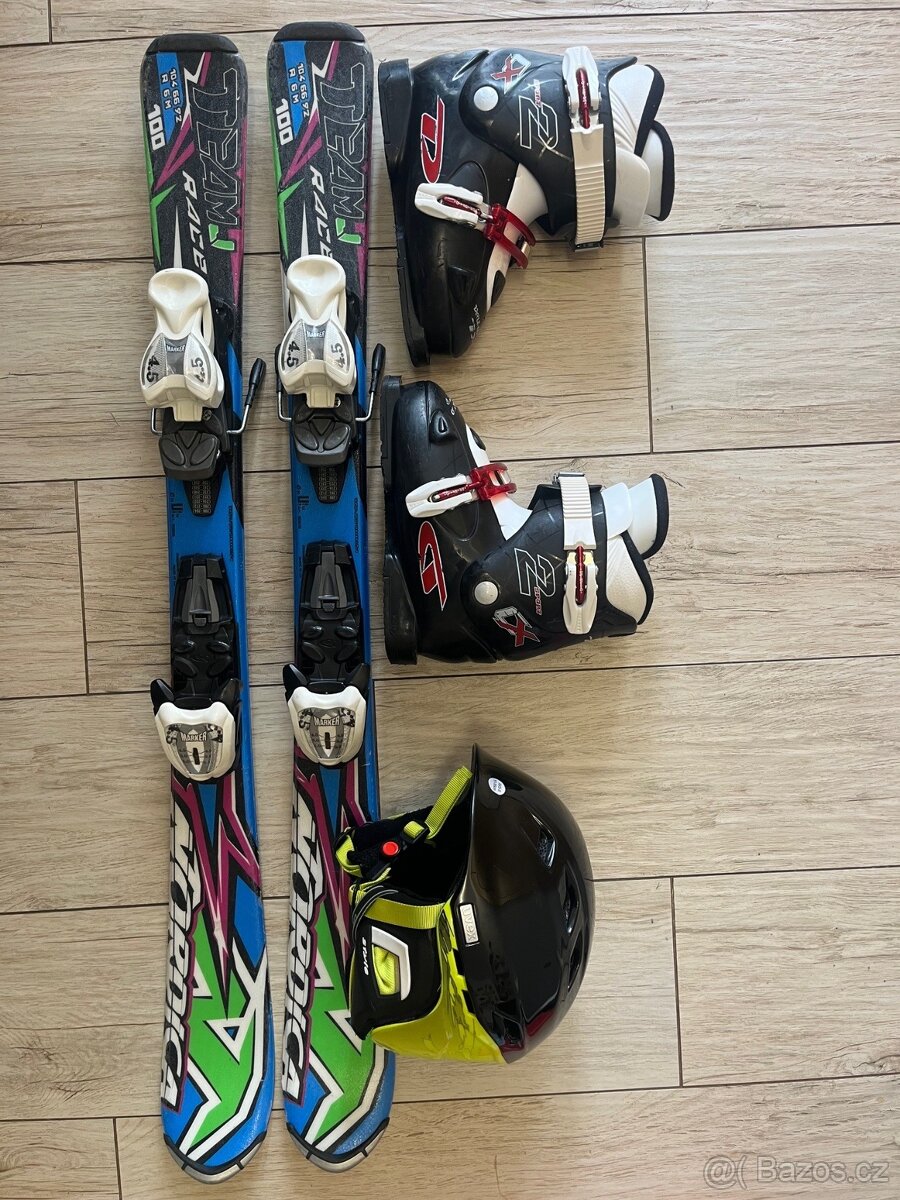 Dětské lyže - set