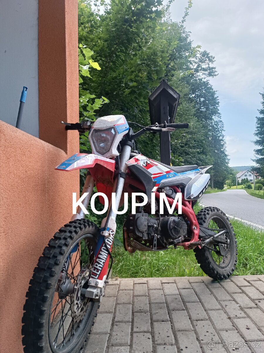KOUPIM nepojízdné moto do 10 000
