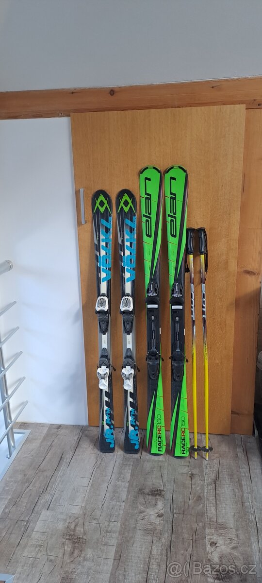 Juniorské lyže 140cm a 150cm