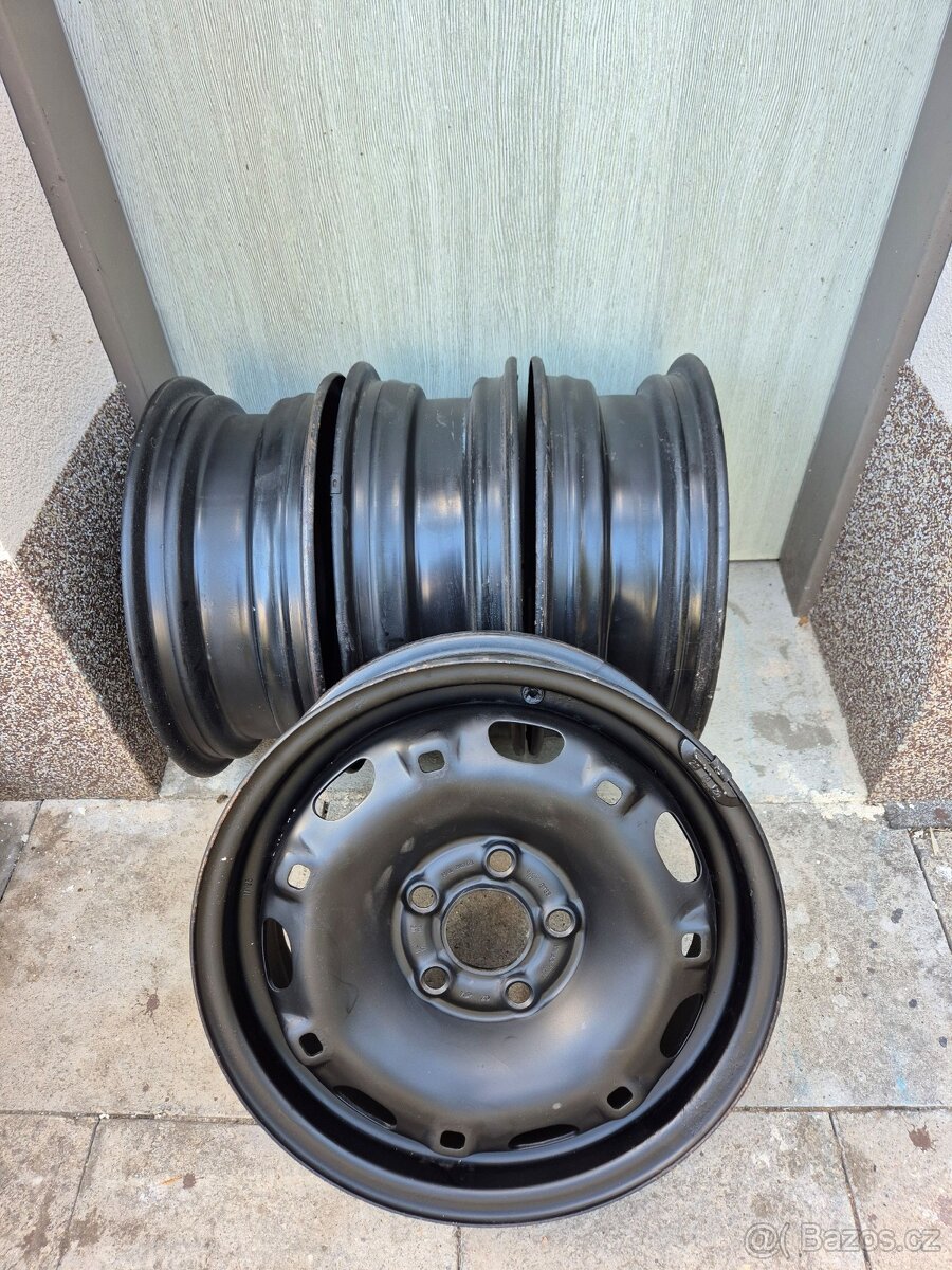 Plechové disky Škoda 14" (5Jx14 H2 ET35)