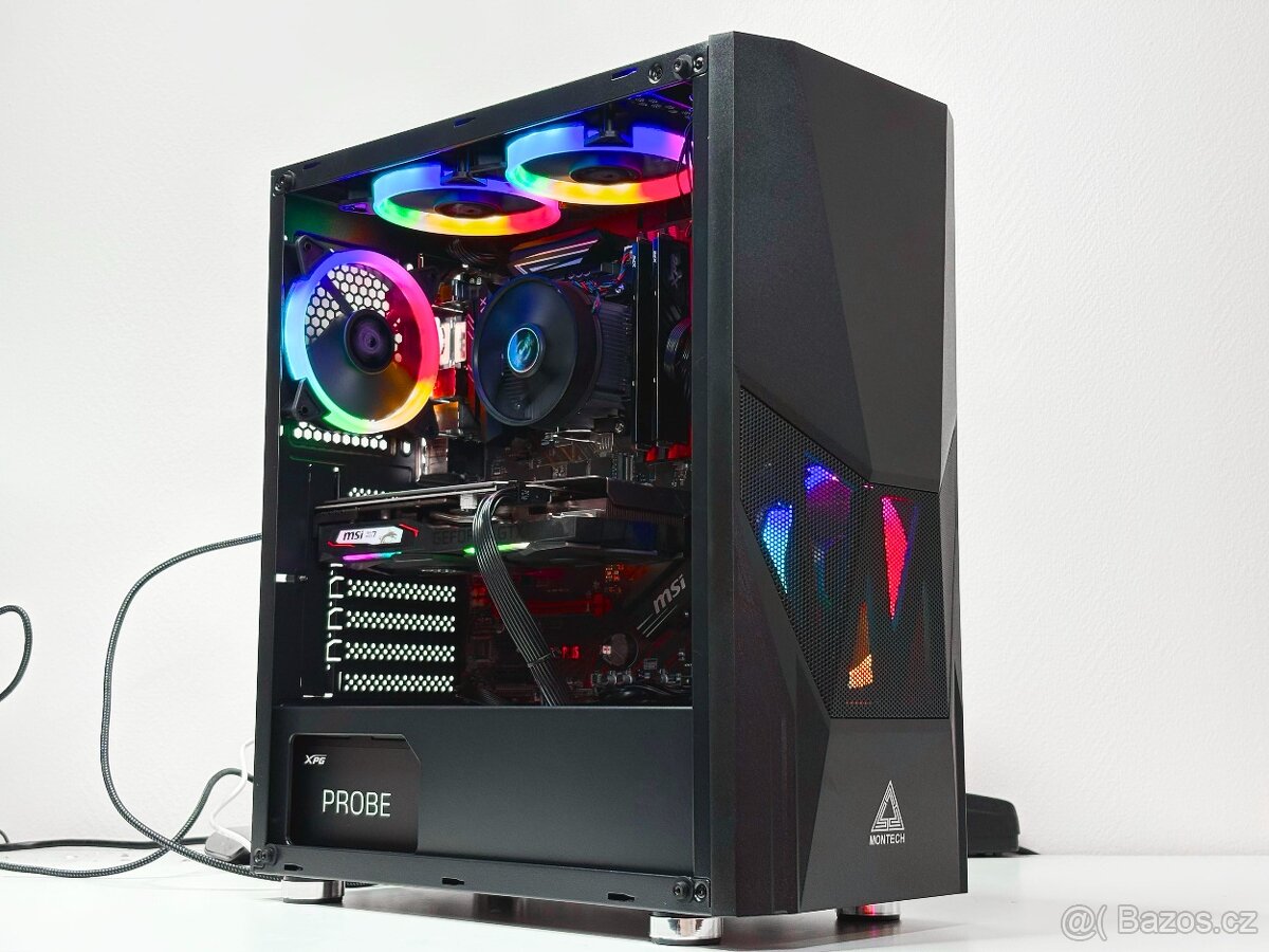Herní PC | Ryzen 5 4500, GTX 1660 Super, 16GB, 1TB SSD