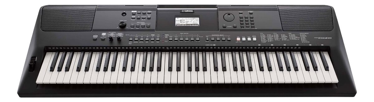 YAMAHA PSR EW410, TOP keyboard, pouzdro, stojan, zánovní