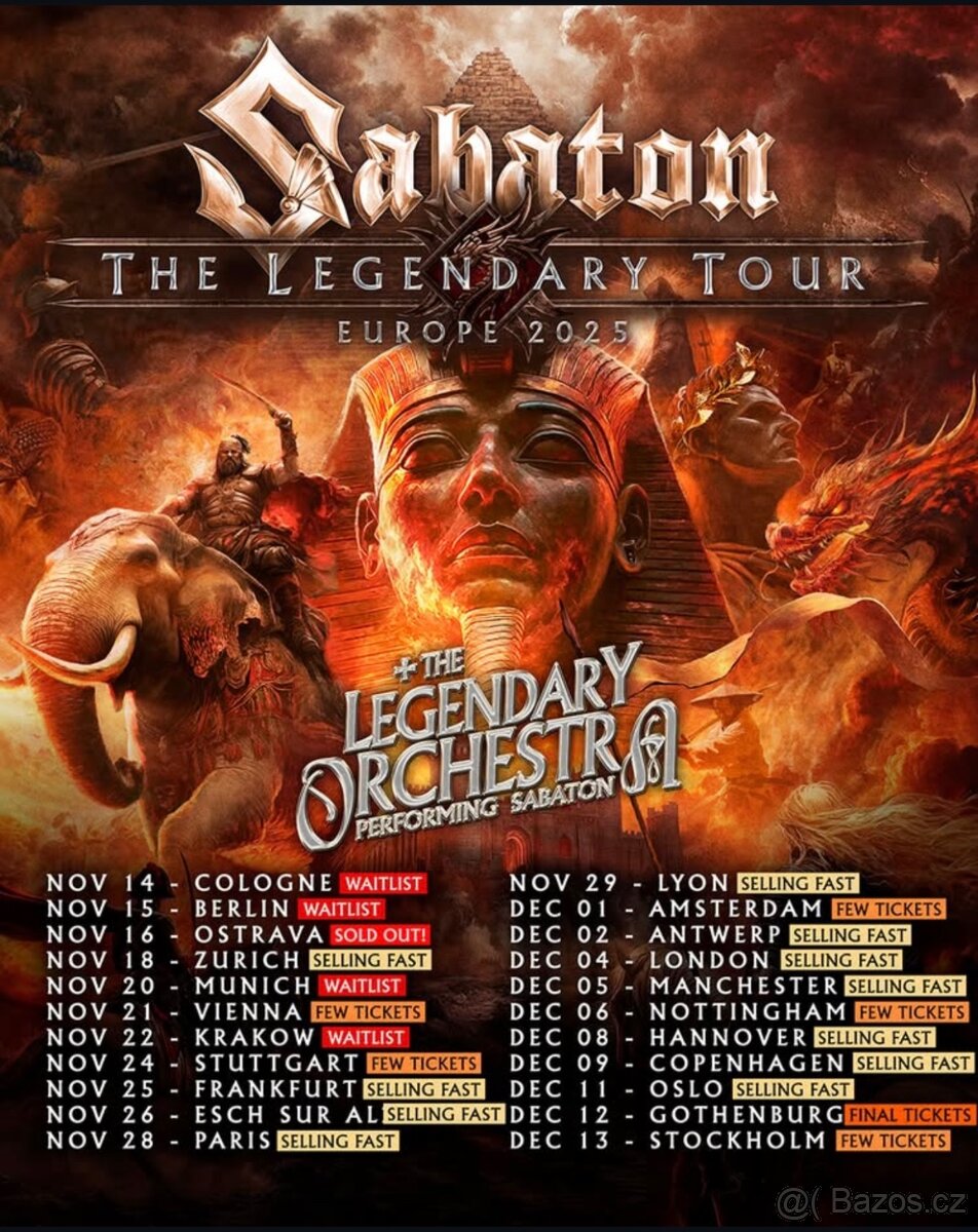 Sabaton Ostrava