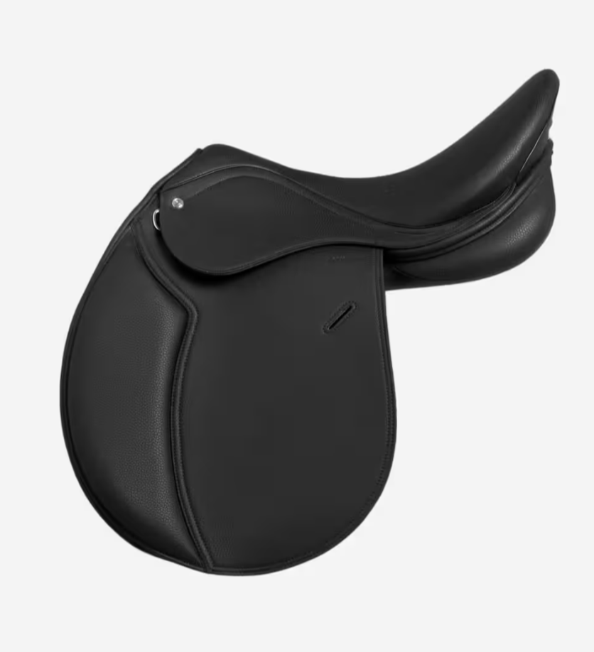 Jezdecké sedlo 100 16" pro koně a poníky ze syntetiky