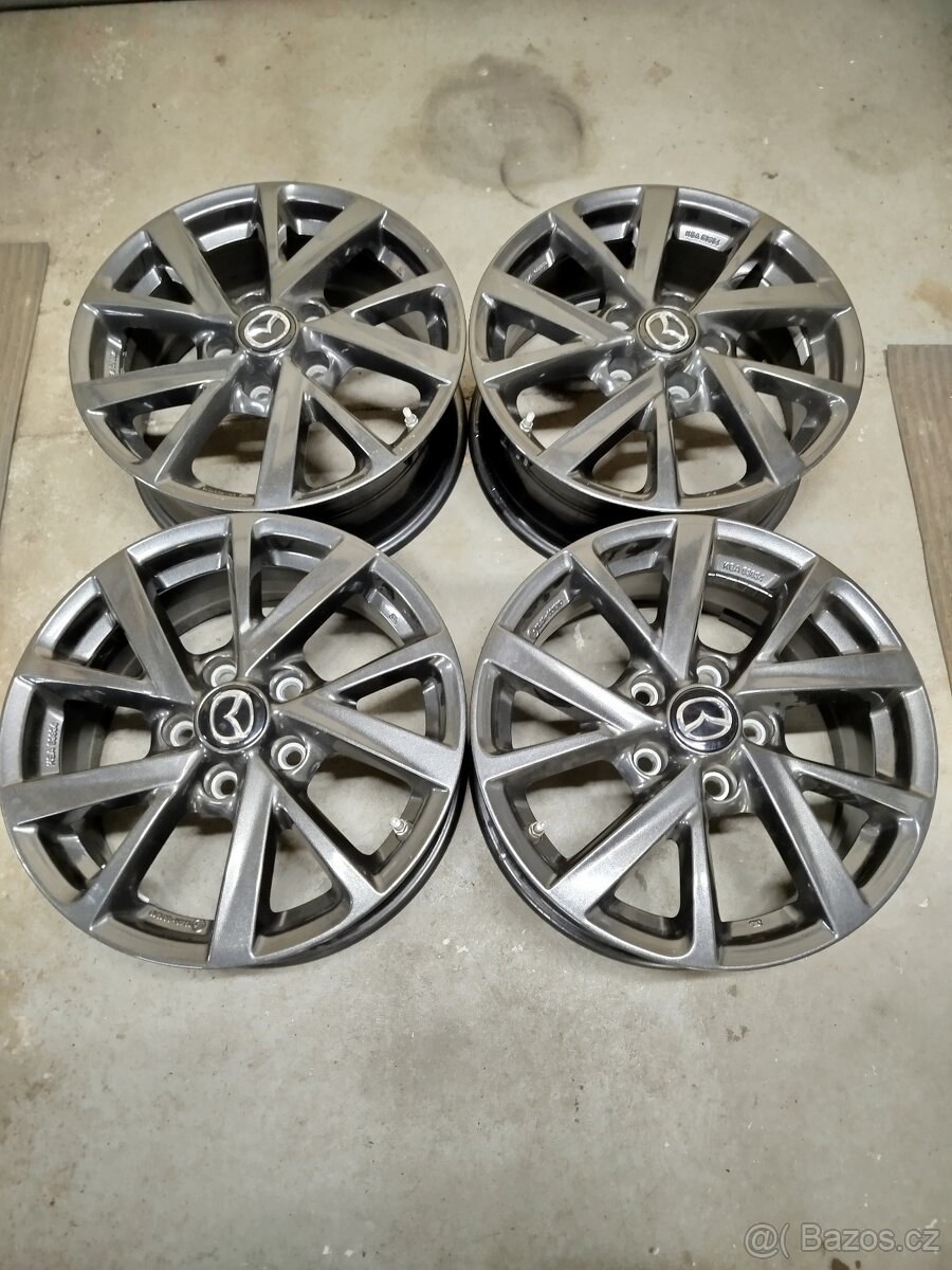 ALU Mazda 5x114,3 6,5J R16 ET45 střed 67mm