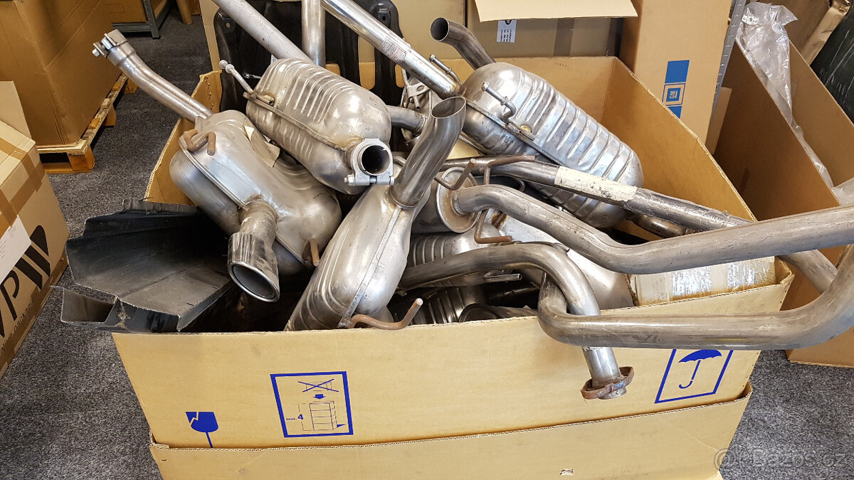 Originální výfuky Opel Astra Vectra Vivaro Movano Frontera