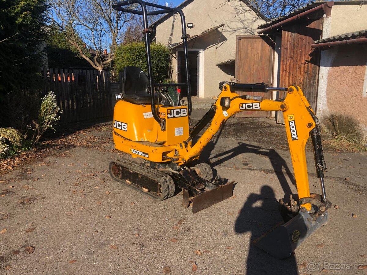 Prodám minibagr JCB 8008 CTS