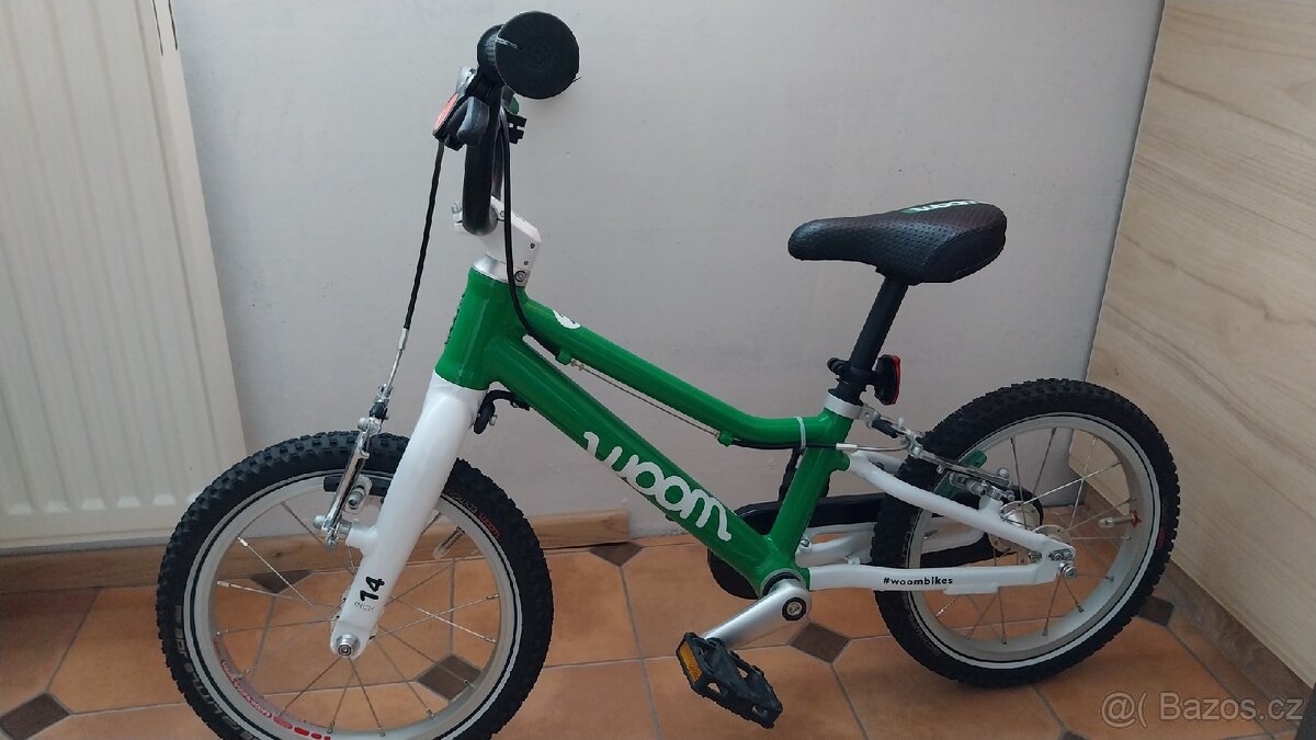 Dětské odlehčené kolo woom 2 (14")