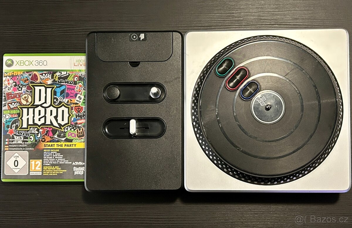 DJ Hero + mixážní pult Xbox 360