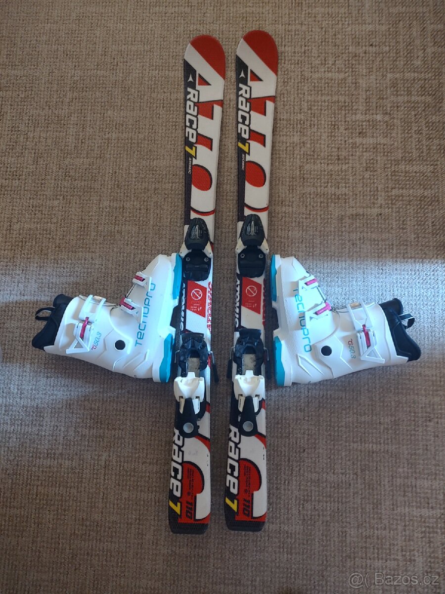 Set dětské sjezdové lyže Atomic