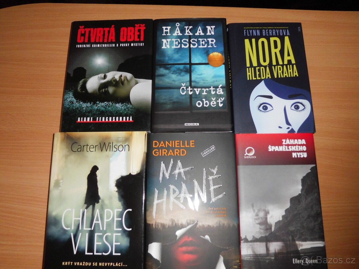 knížky detektivek