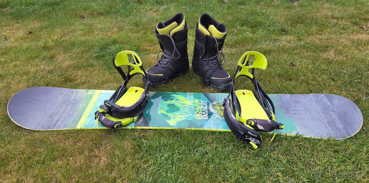 Snowboardový komplet Gravity