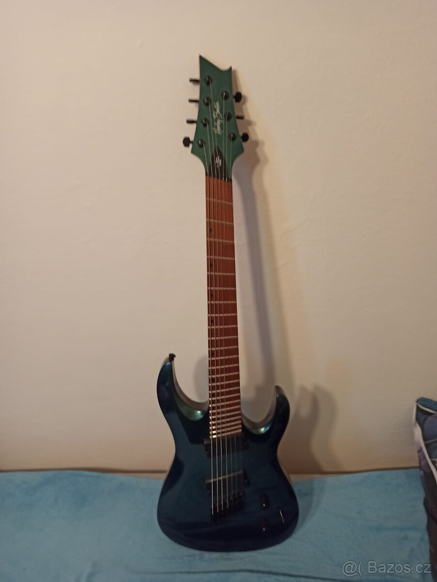 7 struná Harley Benton R-457FFB Roasted MultiScale