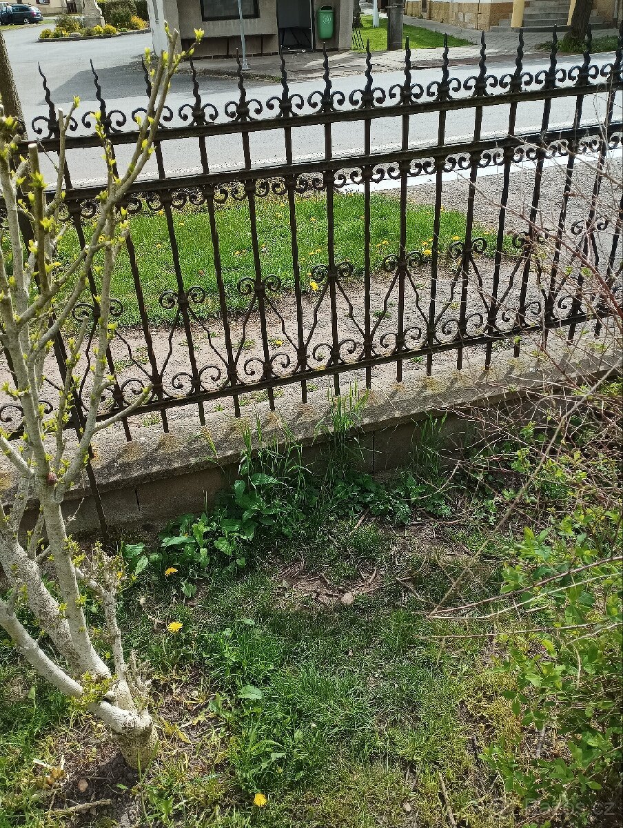 Kovaný plot 5m