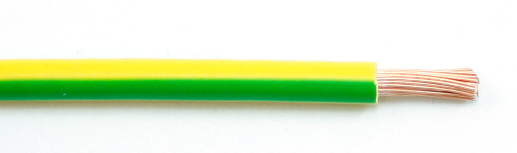 Kabel (lanko) žlutozelený pr.6