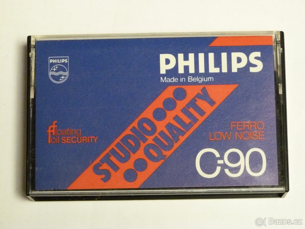 audio kazeta Philips studio quality 90