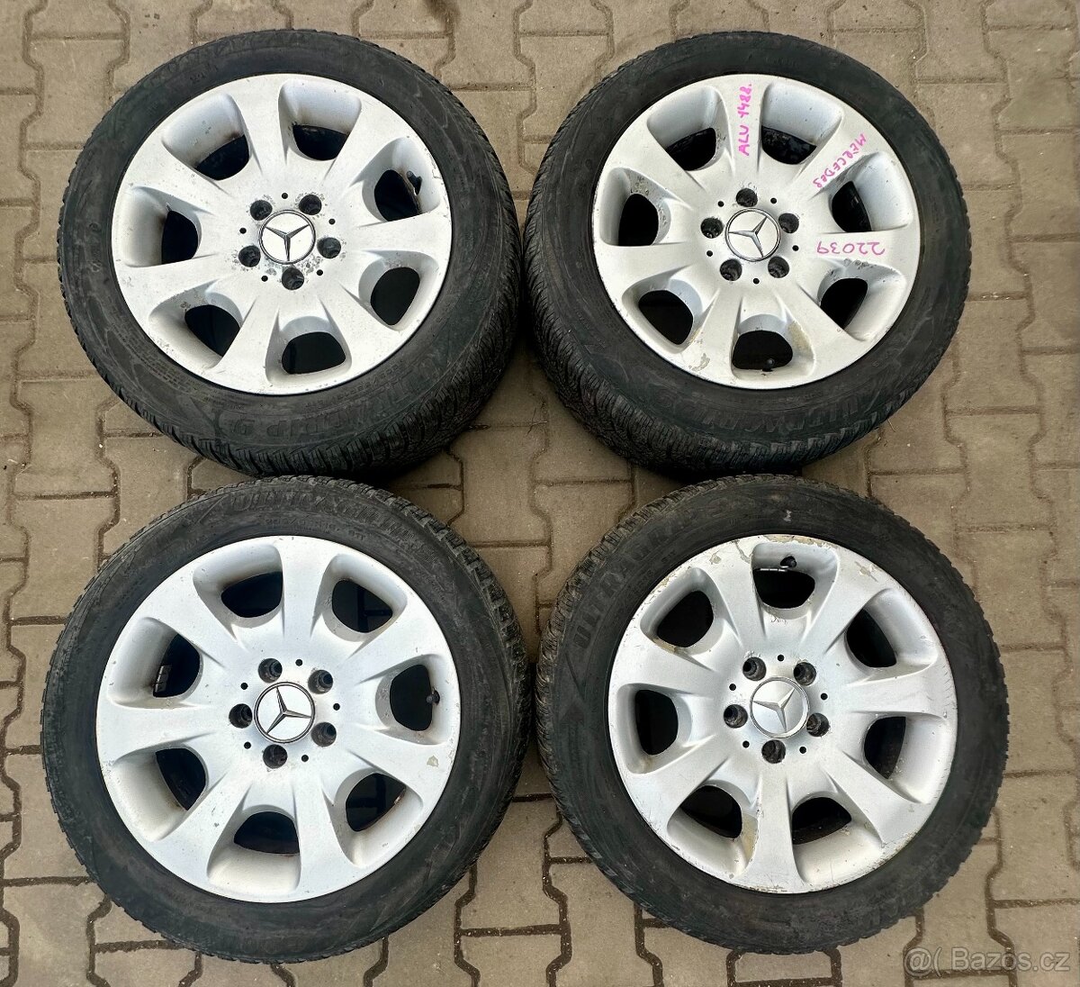 Prodám ALU kola Mercedes Benz č. 1488