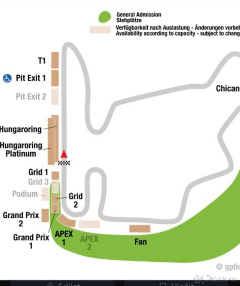 Vstupenky F1 Maďarsko 2025