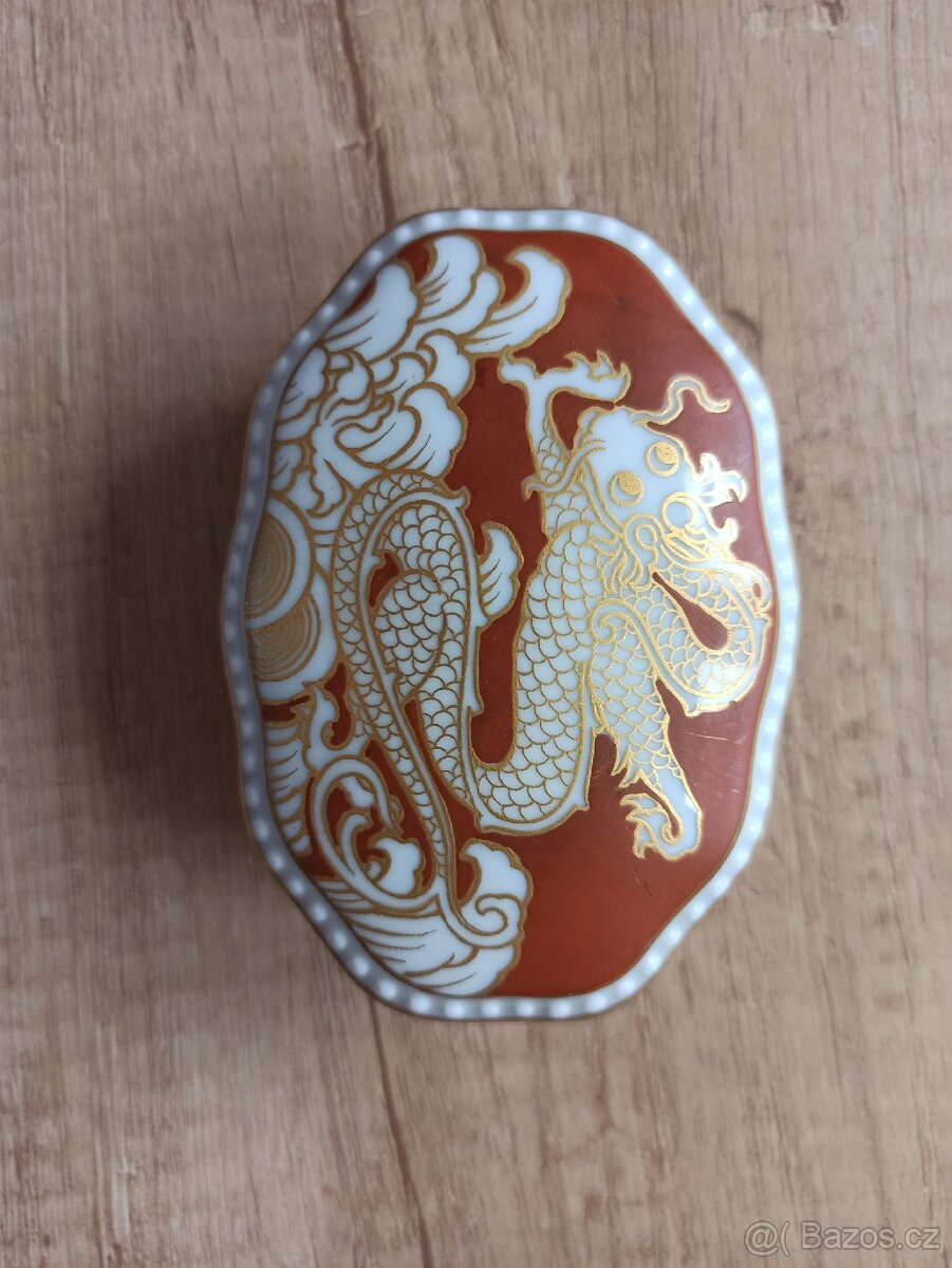 Porcelánová starožitná dóza s víkem Rosenthal