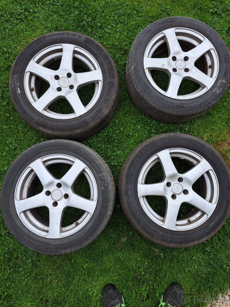 Pneu i s disky megane II 205/55 R16