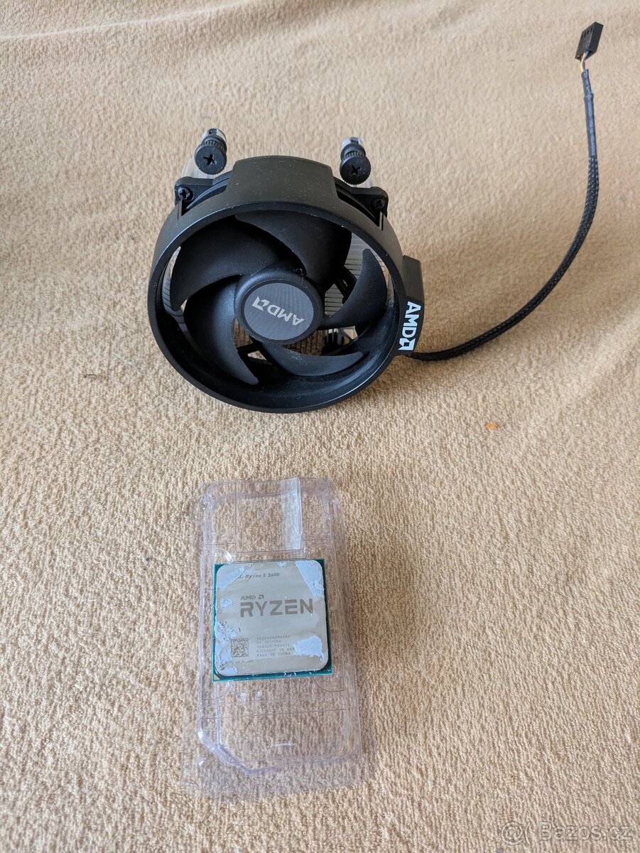 Ryzen5 2600 vč pův chladiče