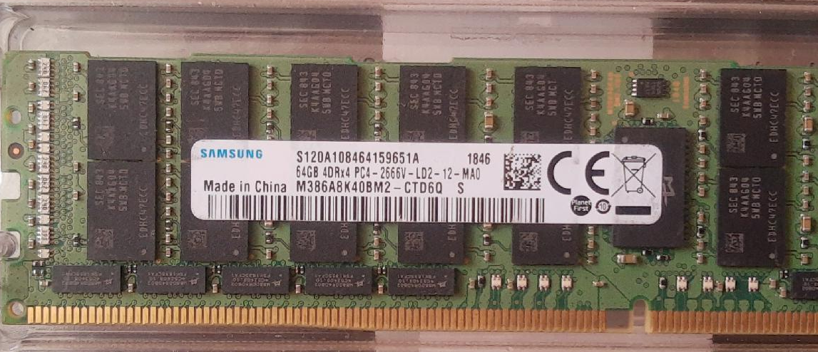 Serverová 1x 64 GB DDR4 PC4-2666
