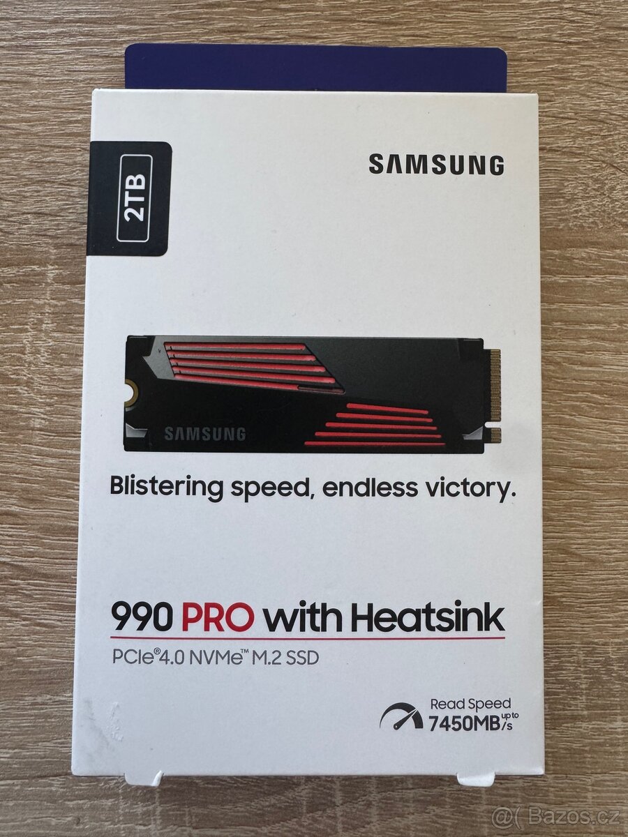 SAMSUNG 990 PRO 2TB + chladič