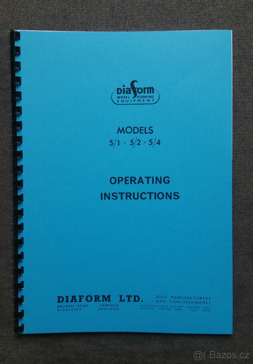DIAFORM 5/1, 5/2, 5/4