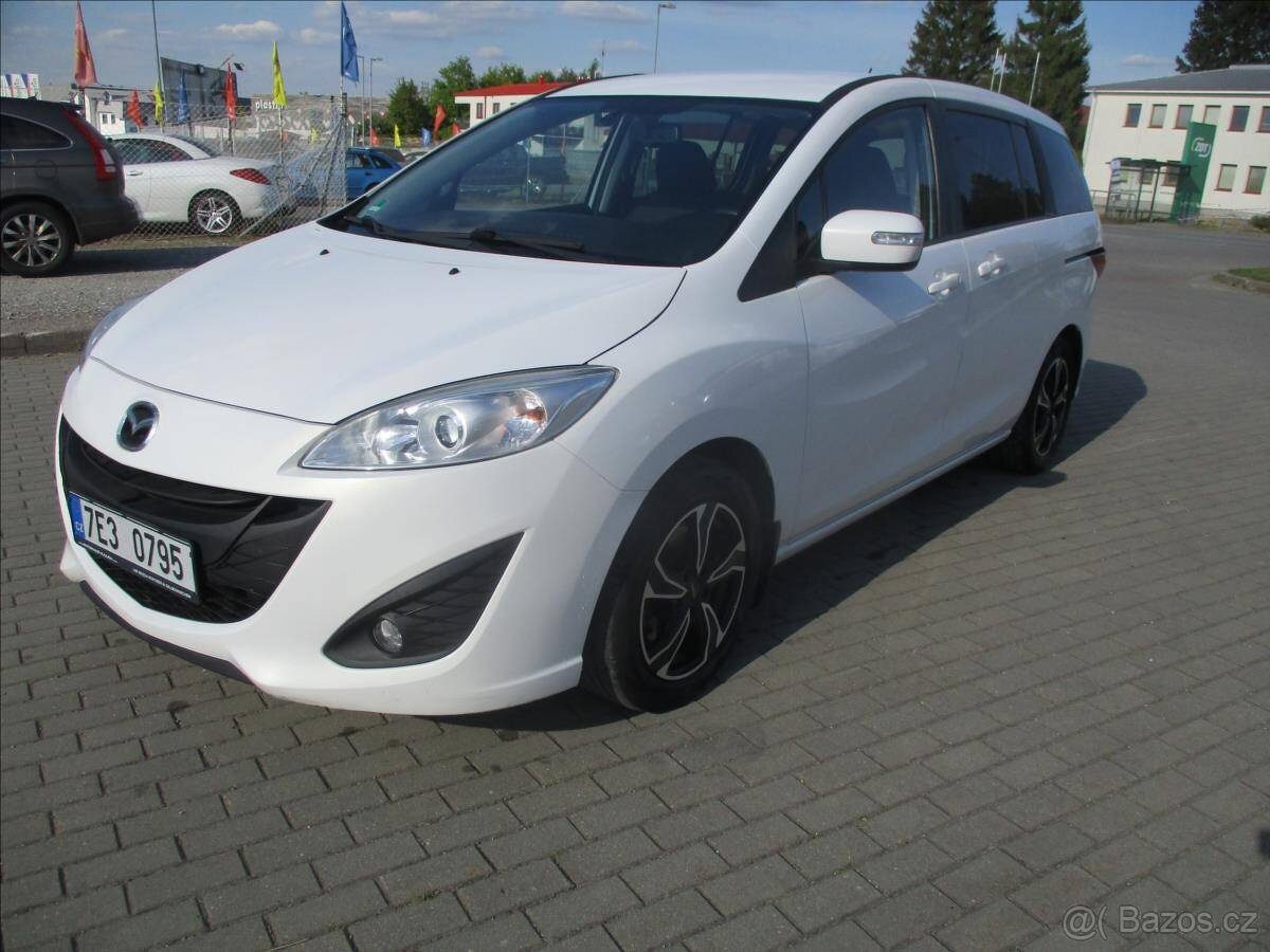 Mazda 5 1,8 85kw 7míst Klima Tempomat 2013