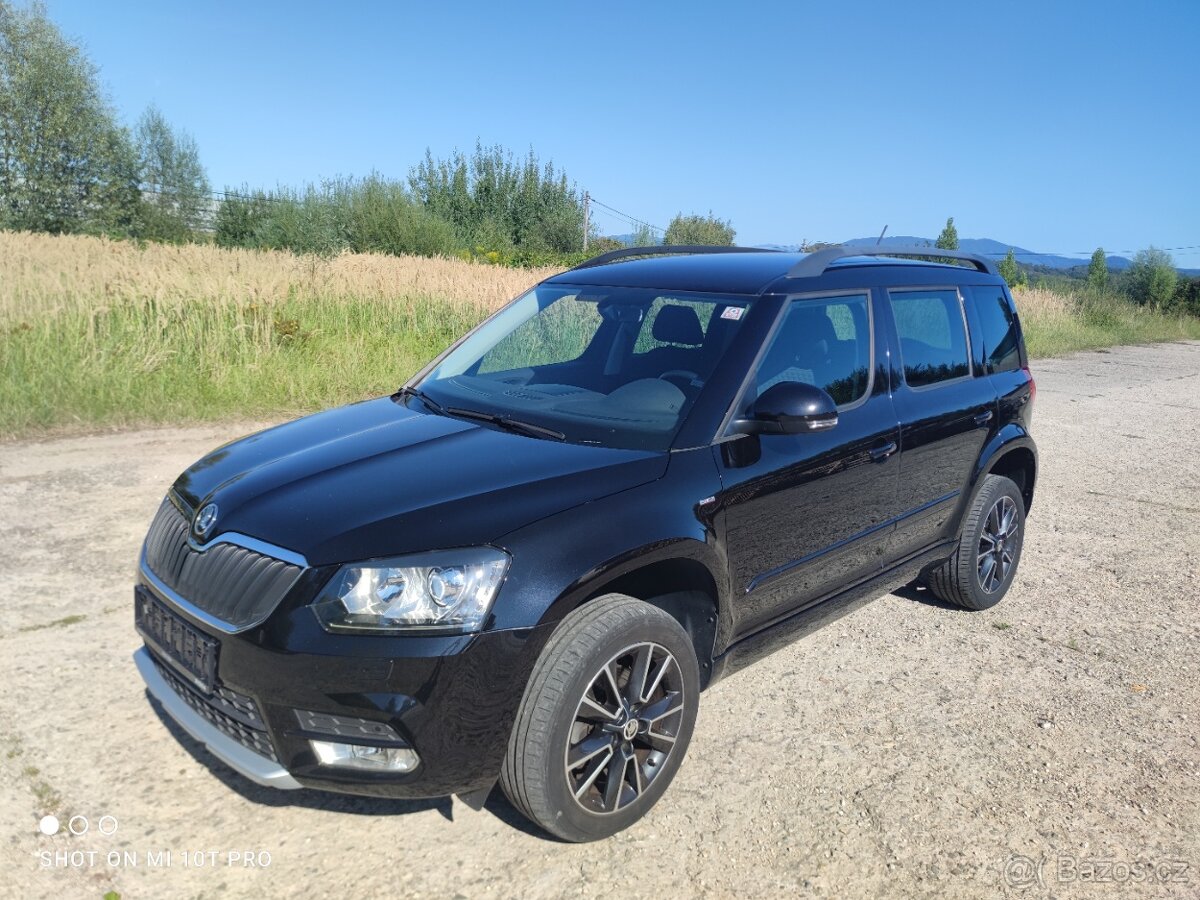 Škoda Yeti 2.0TDi 4x4 110W Xenon LED AUT Navi Mod 2018