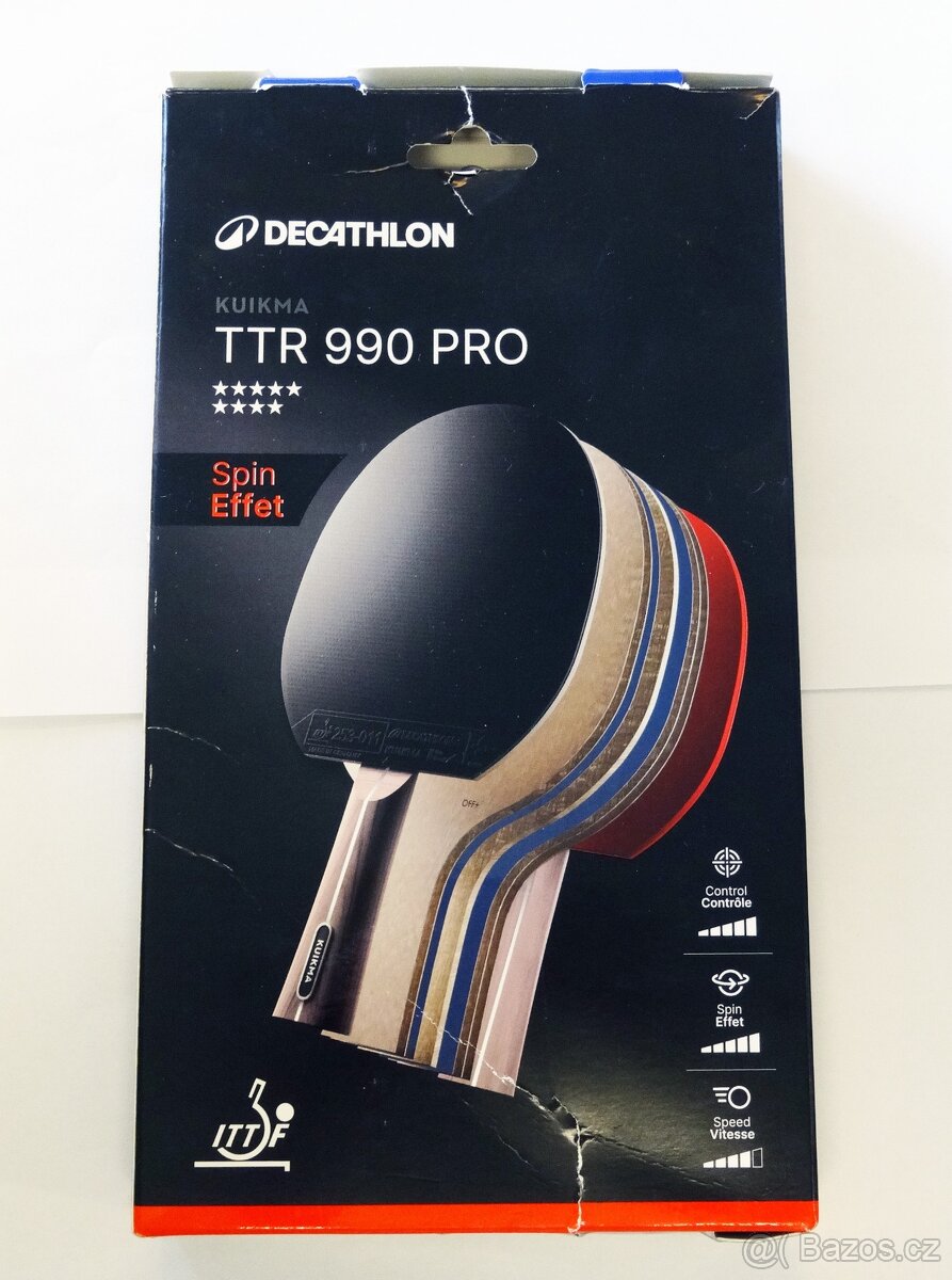 Pálka na stolní tenis 990 Pro