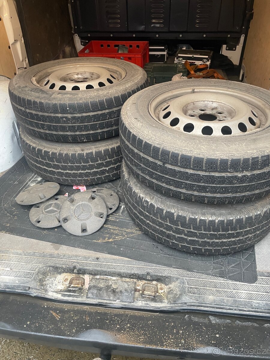 4x disky vito original 5x112 r16, 205/65 r16 c