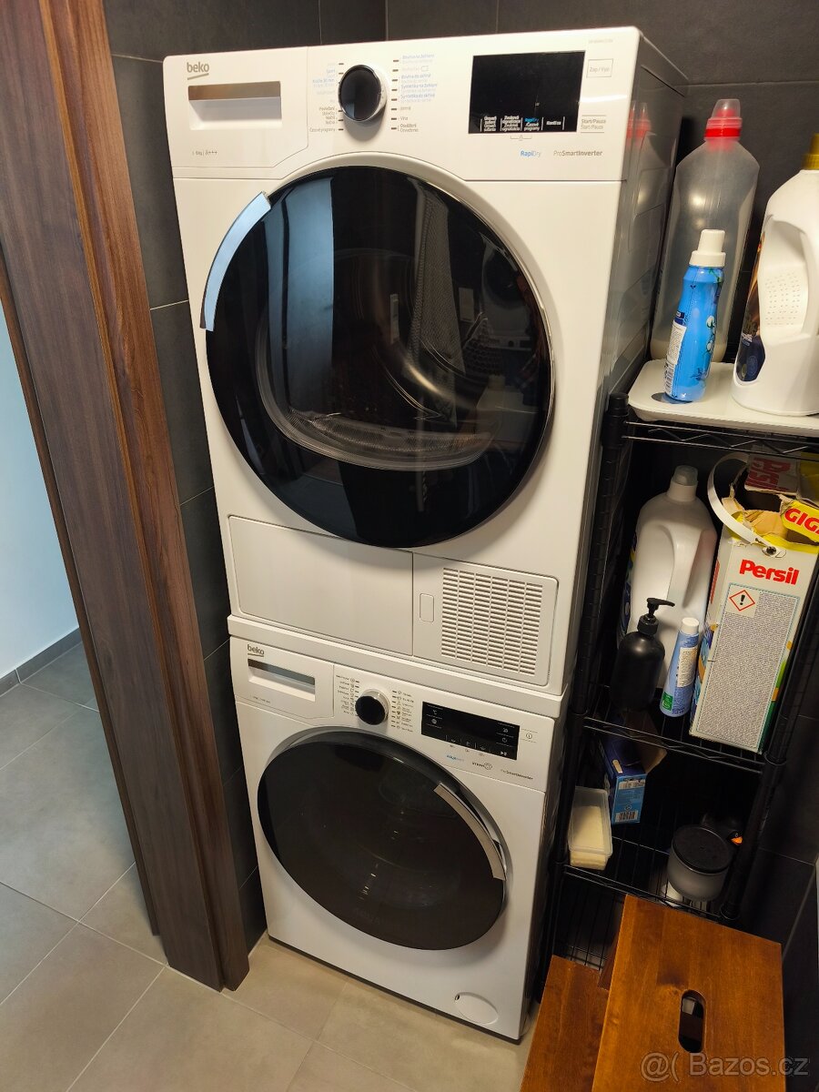 Set pračky a sušičky Beko